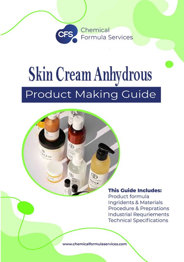 Skin Cream Anhydrous Formula