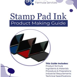 stamp pad multicolor ink formula