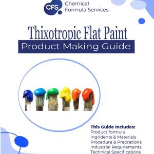 Thixotropic flat paint formula