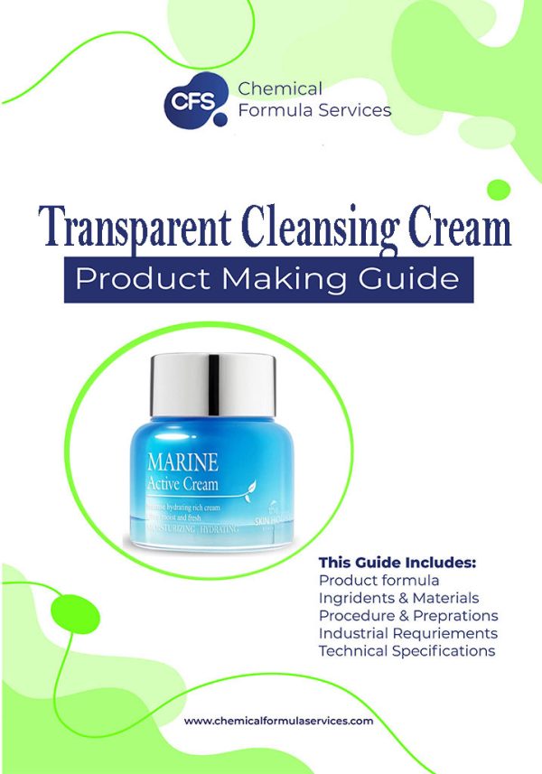 Transparent Cleansing Cream Formula