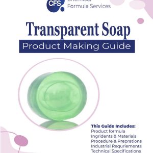 transparent soap making