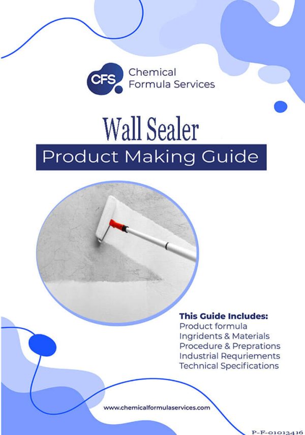 wall sealer making formula