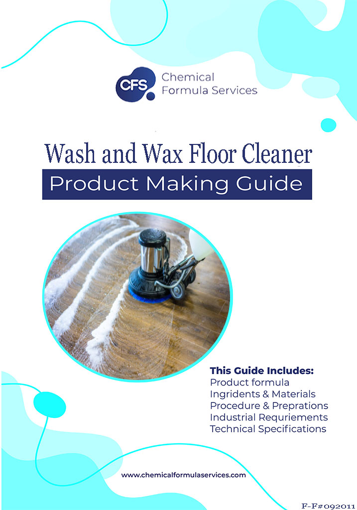 Wash and Wax Floor Cleaner Formula