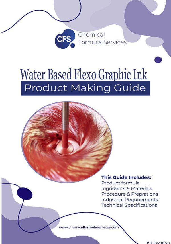Water Based Flexo Graphic Ink Formula