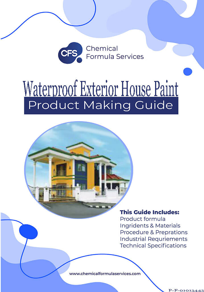 Waterproof Exterior House Paint Formula