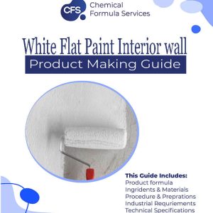 Flat white paint Interior walls formula