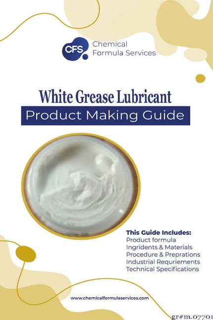 White  grease lubricant formula