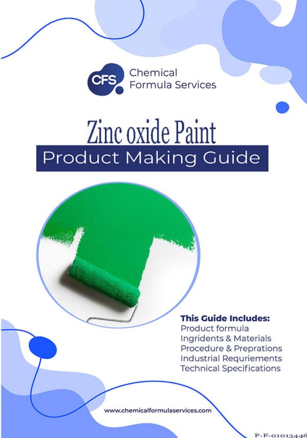 Zinc oxide paint formula