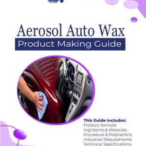 Aerosol auto wax spray