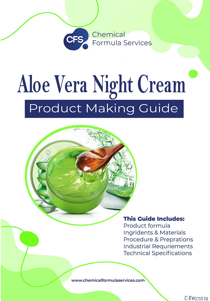 Aloe Vera Night Cream Formulation