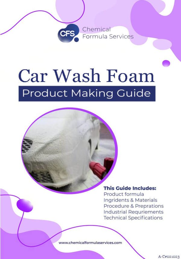car wash foam