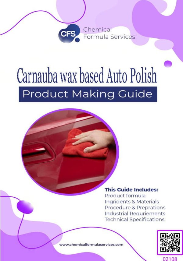 car wax polish formulation