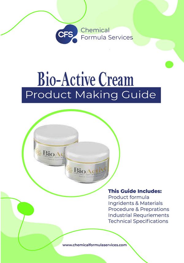 bio-active cream formulation