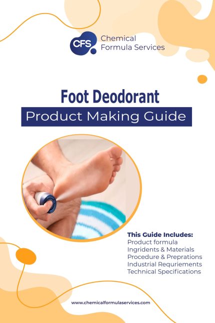 Foot deodorant spray