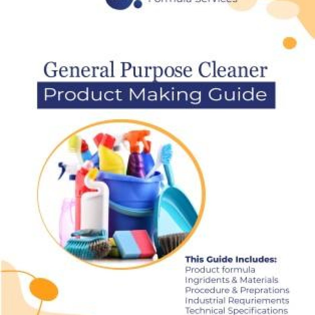 General Purpose Cleaning Spray Formula At 1 Chemical Formula Services