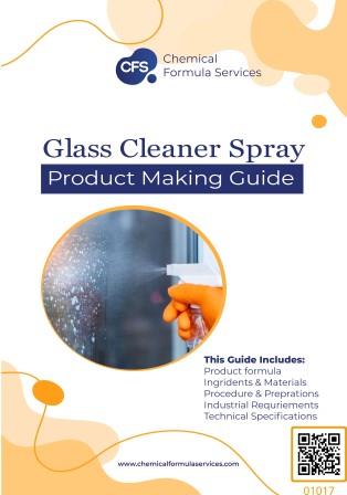 glass cleaner spray formula