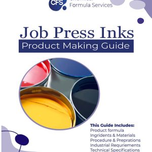 Job Press Inks Formulation