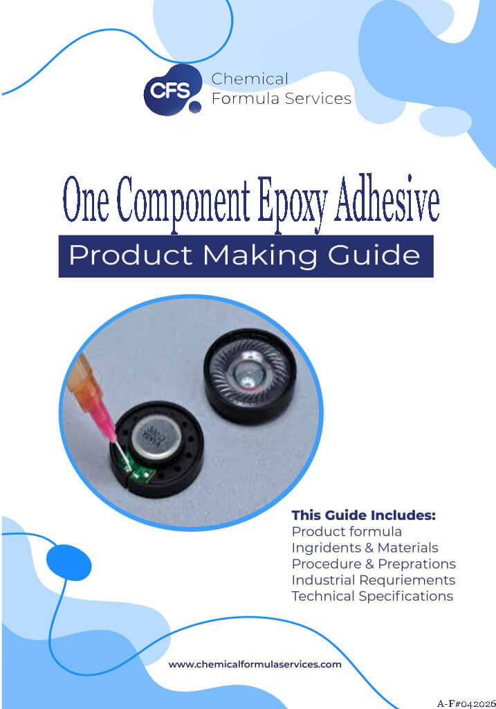 One-component epoxy adhesive formula