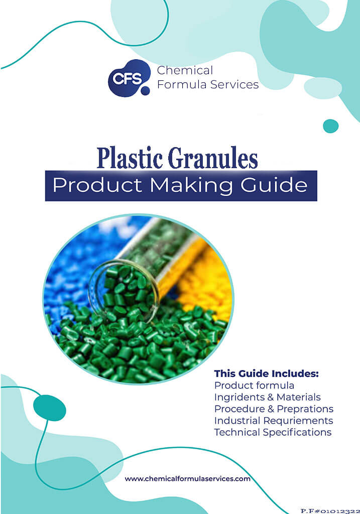 Plastic granules formulation