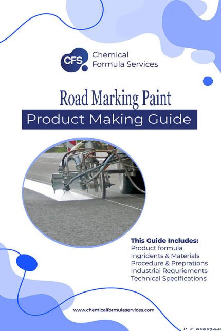 Road marking paint formula
