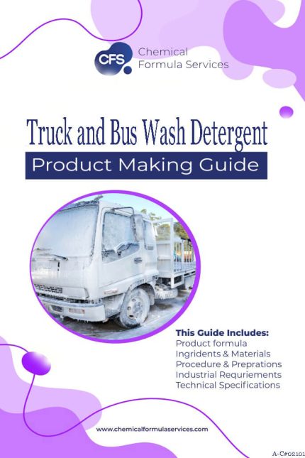 Heavy duty truck wash detergent