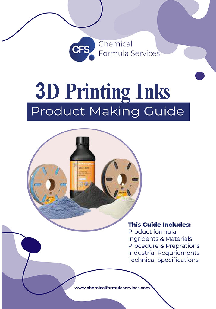3D printing ink Formulation
