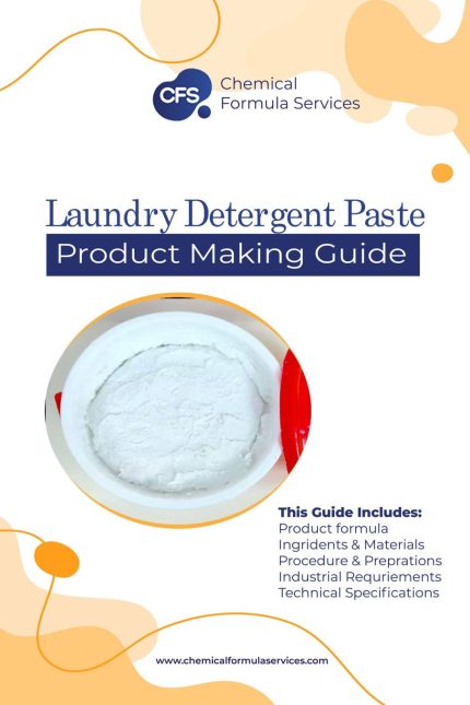 Laundry Detergent Paste Formula