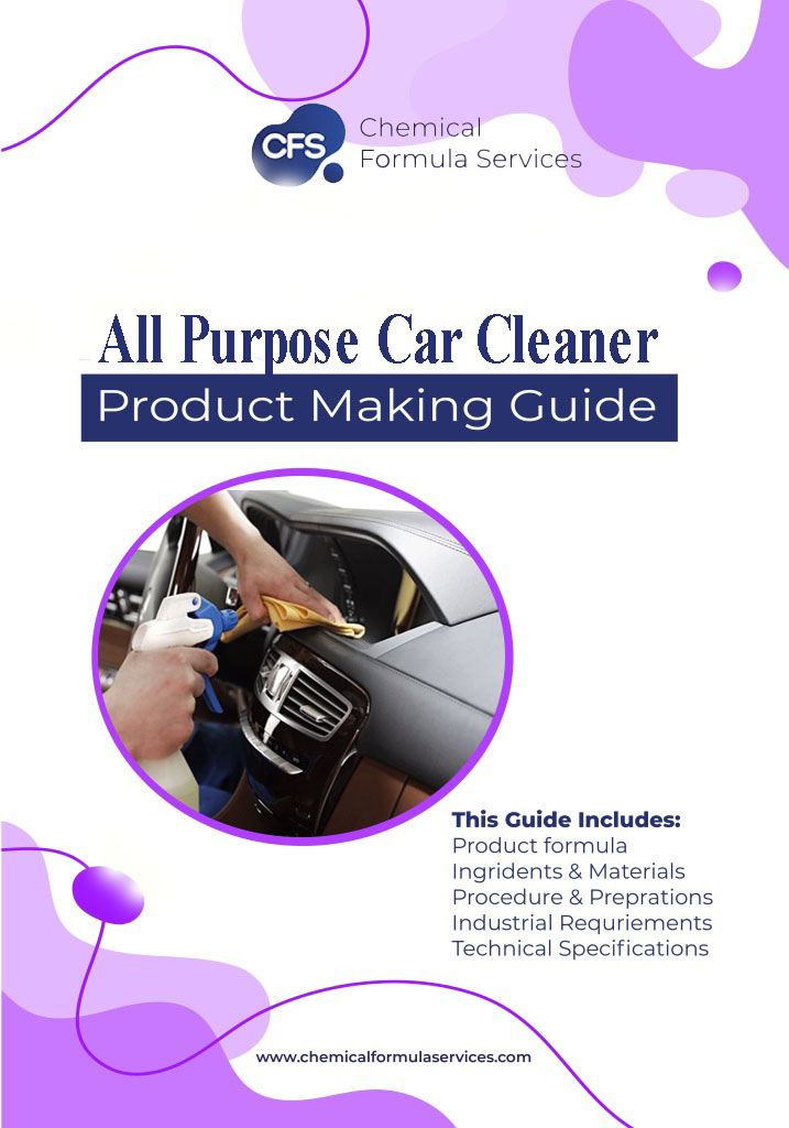 All purpose car cleaner formulation