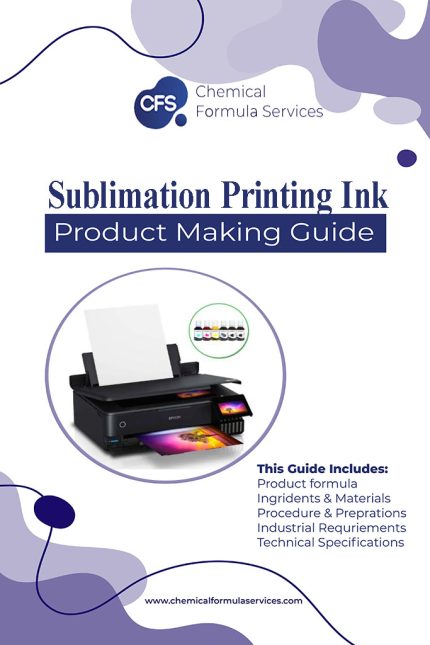 Sublimation Printing Ink formula