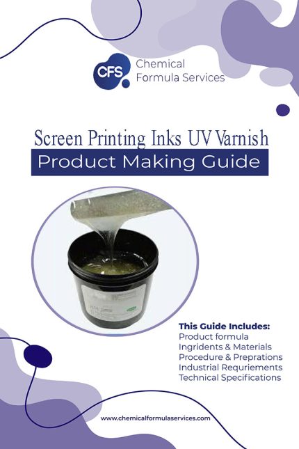 Screen printing inks UV Varnish