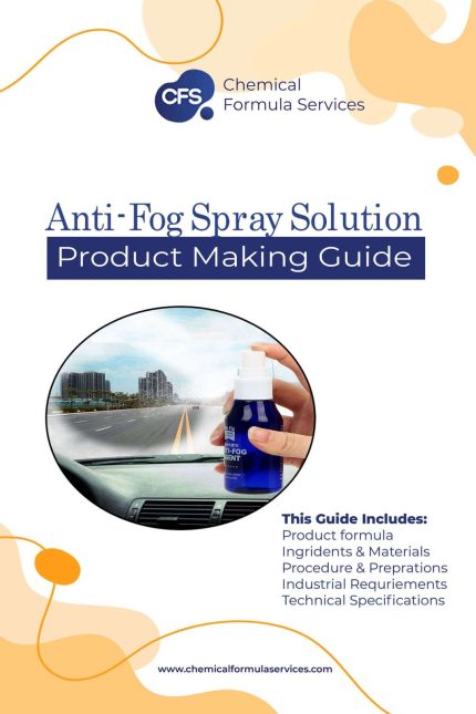Anti-fog Spray salution formula