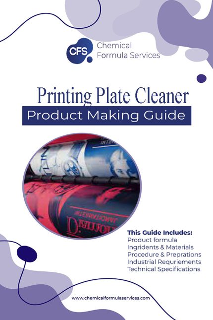 Printing Plate Cleaner Formula