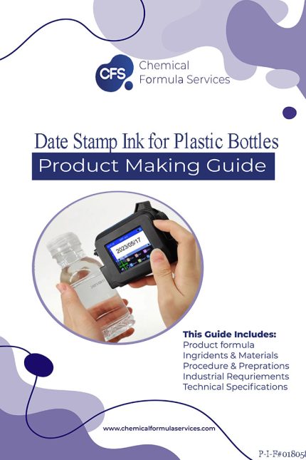 Date Stamp Ink for Plastic Bottles