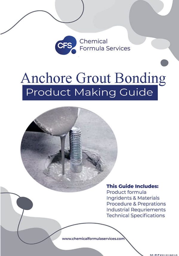 Anchor Grout Bonding Formulation