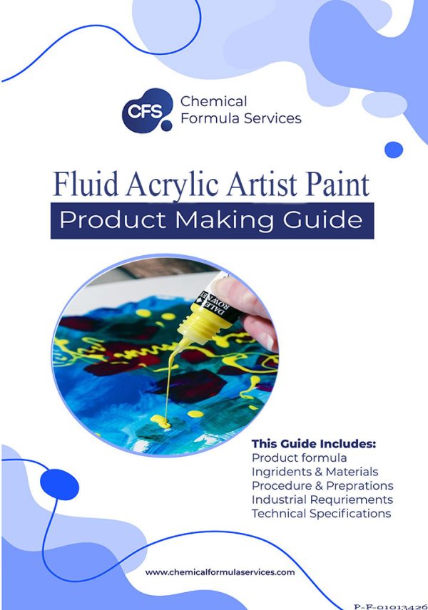 Fluid Acrylic Artist Paint Formula