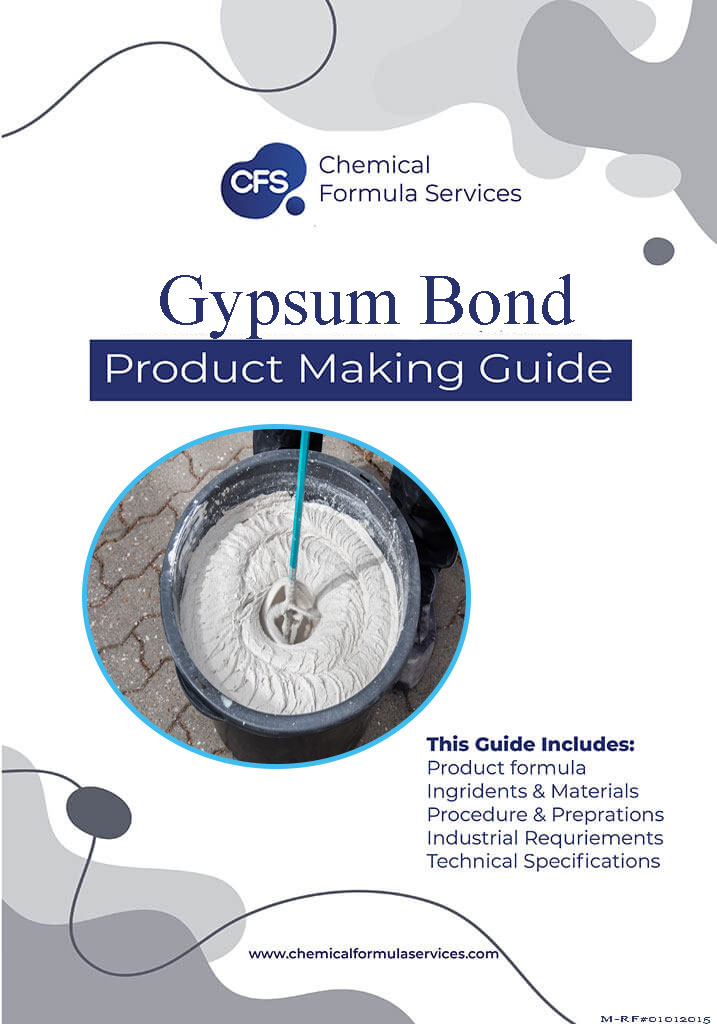Gypsum Bond Formula