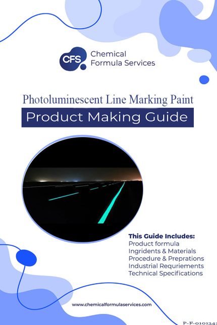 Photoluminescent Line Marking Paint Formula