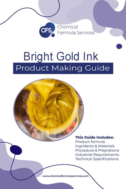 Bright Gold Ink Formulations