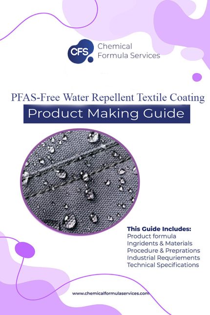 PFAS-Free Water Repellent Textile Coating Formulation