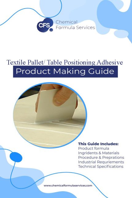 Textile Pallet/ Table Positioning Adhesive