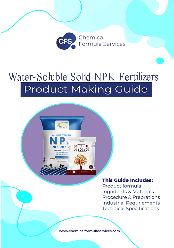 Water-Soluble Solid NPK Fertilizers Formulation