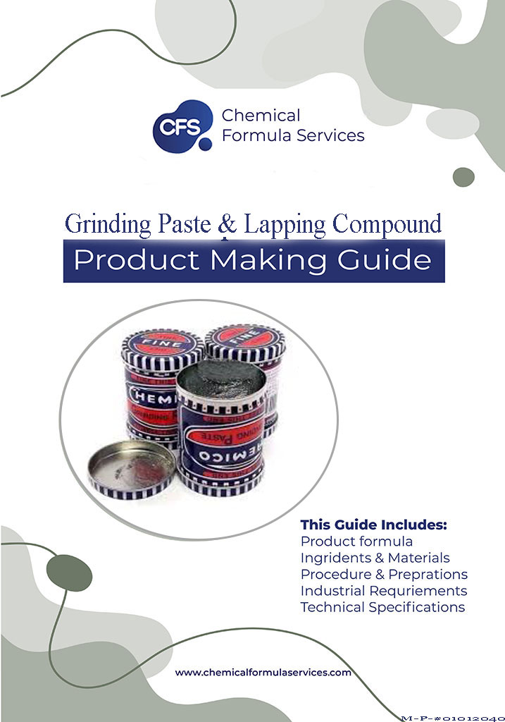 Grinding Paste & Lapping Compound Formulation