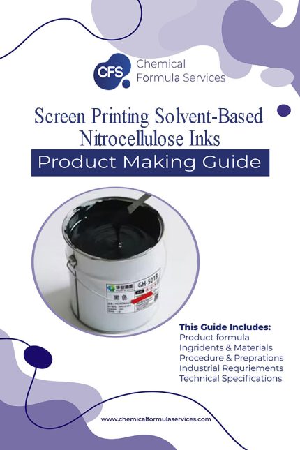 Screen Printing Solvent-Based Nitrocellulose Ink Formulations